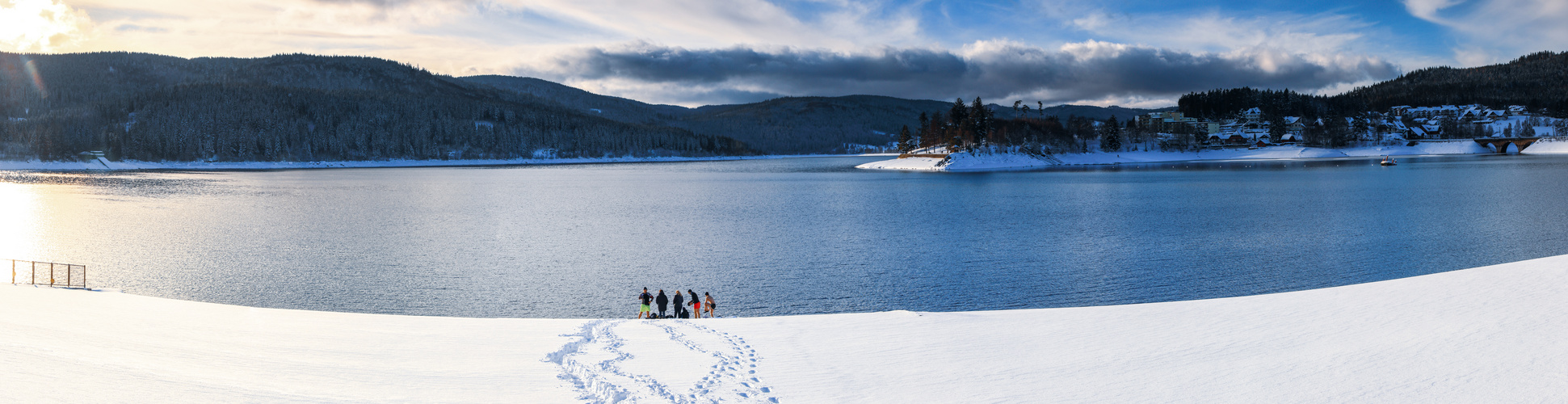 Badetag am Schluchsee