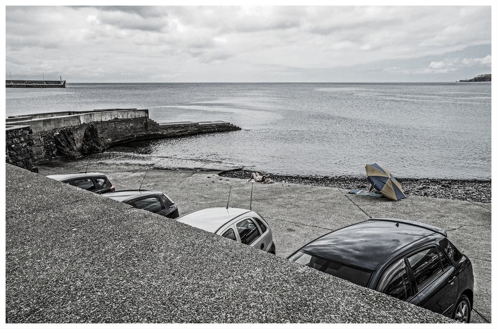 Badevergnügen (am Parkplatz)