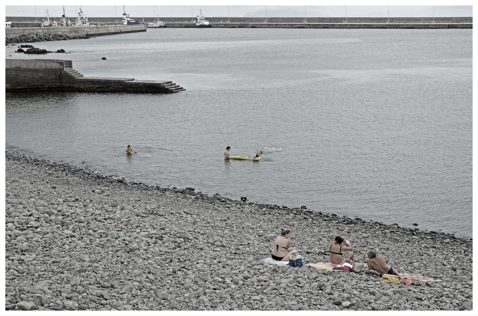 Badevergnügen (am Strand)