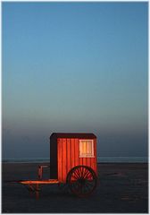 Badewagen am Südstrand