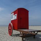 Badewagen auf Borkum