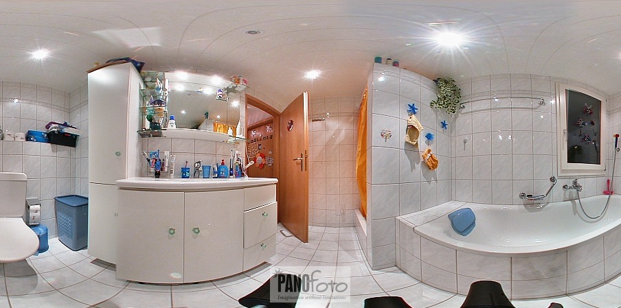 Badezimmer 360x180 Grad