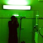 Badezimmer in Grün