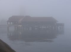 Badhütte Rorschach im Bodensee...