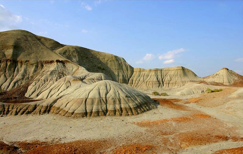 Badlands in Alberta, Kanada