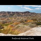 Badlands National Park .