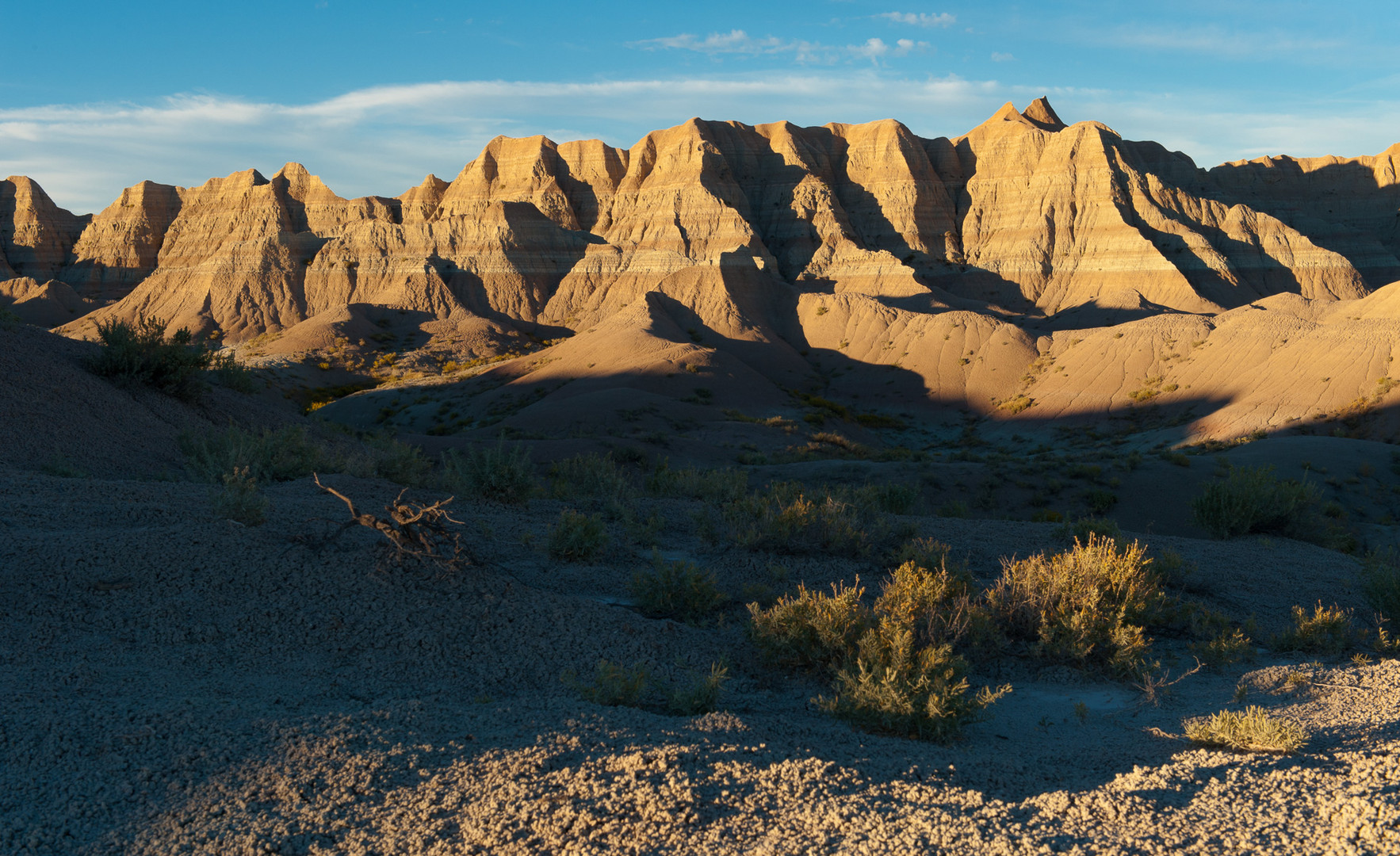 Badlands Sunset