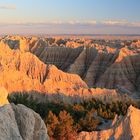 Badlands Sunset