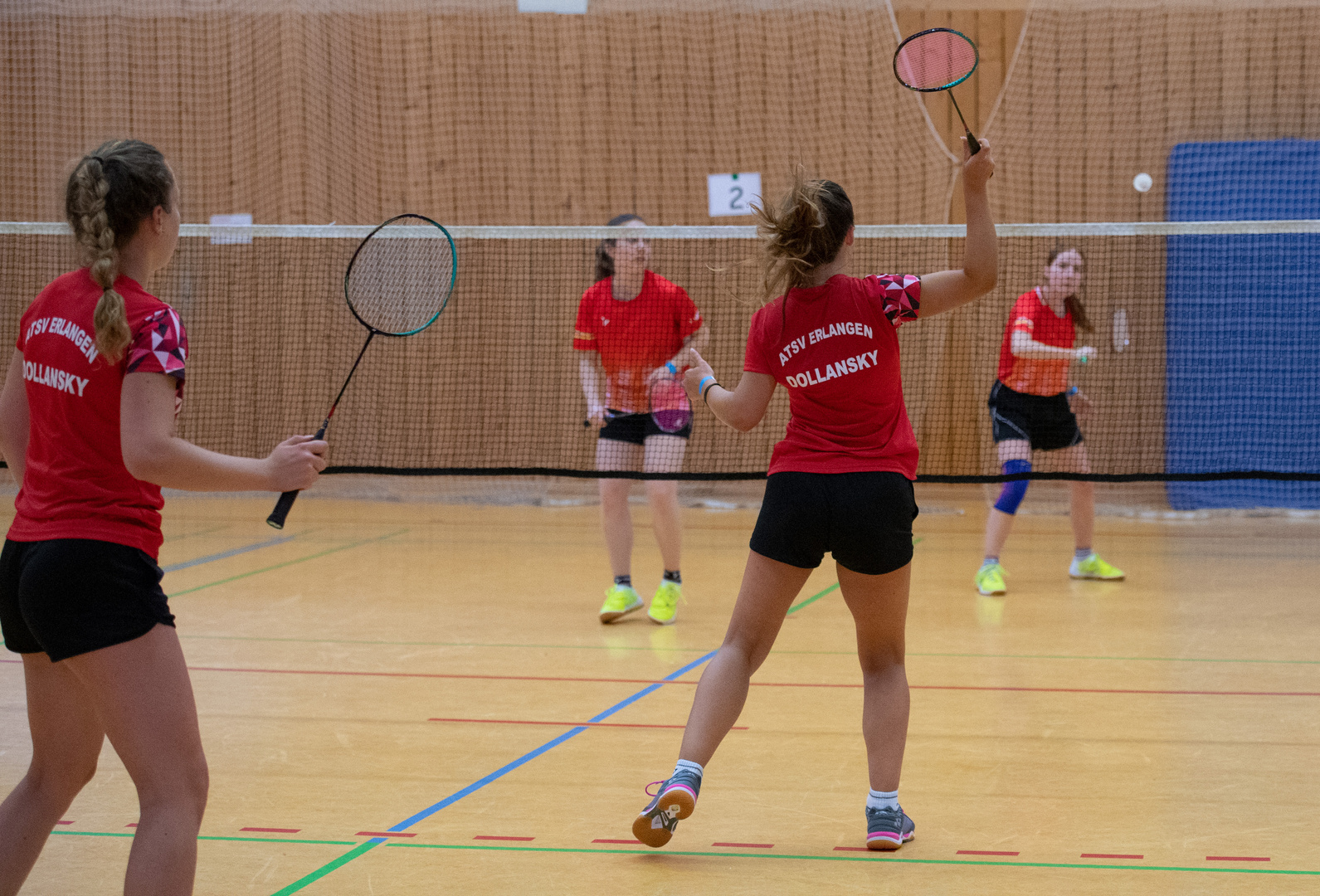 Badminton in Zirndorf beim Bibertpokal 2021