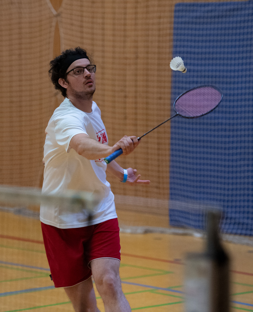 Badminton in Zirndorf beim Bibertpokal 2021