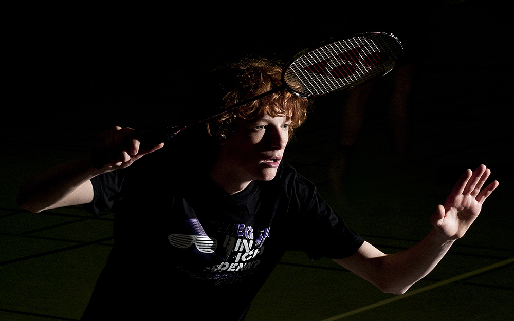 Badminton - Konzentration