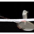 Badminton - Spiel am Netz