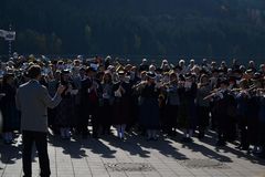 Badnerland Marsch gespielt am Blasmusikfestival