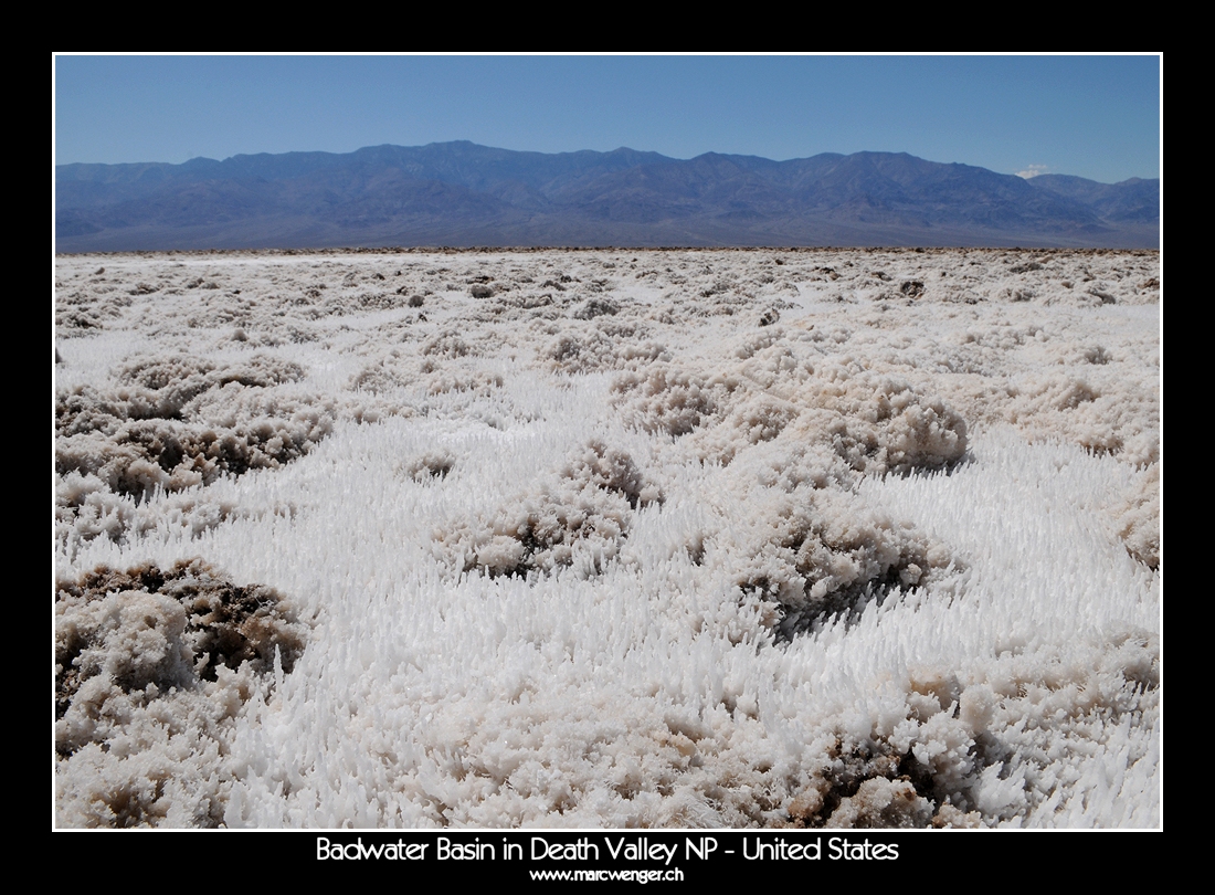 Badwater Basin in Death Valley NP - United States