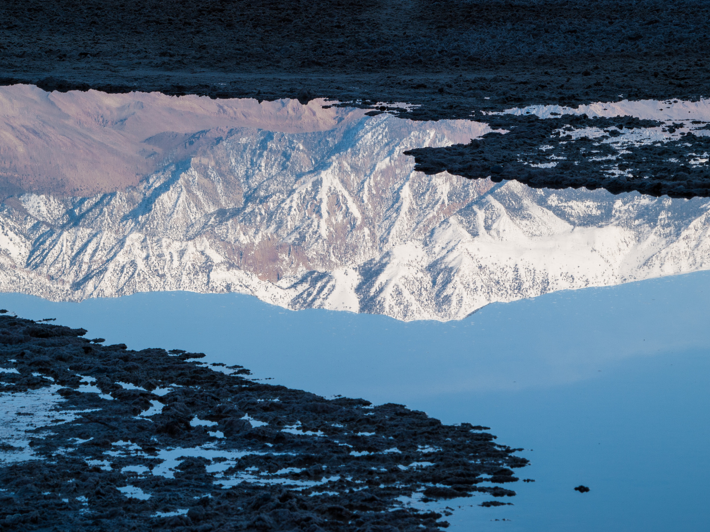 Badwater Reflection