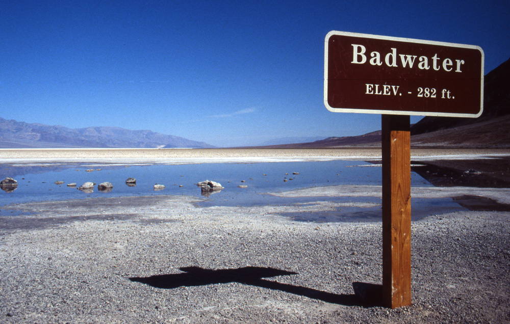 Badwater - too low for zero