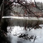 "Badweiher - ein bisschen Eis"