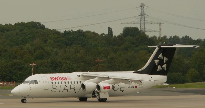 BAe-146 der SWISS Regional, Reg. HB-IYV