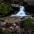 Bächlein und Wasserfälle