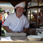 Bäcker beim Erntefest in Hohenfelden