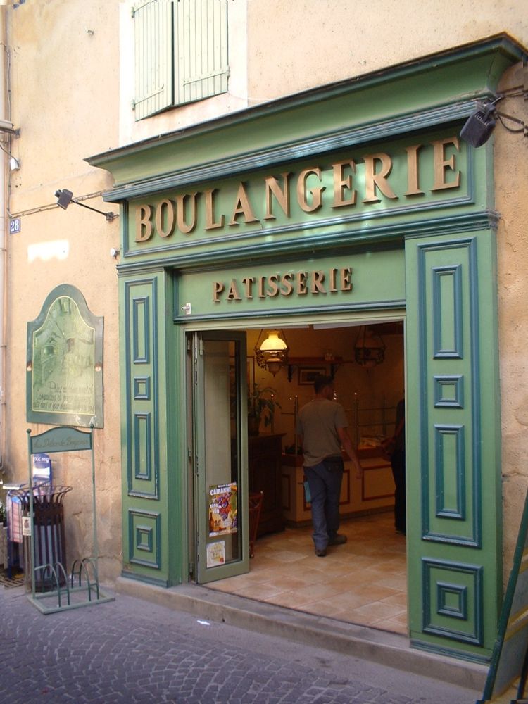 Bäckerei in L'Isle-sur-la-Sorgue, Provence