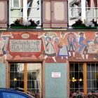 Bäckereifassade in der Paradiesstraße