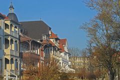 Bäderarchitektur an einem Kurpark im Lipperland - fast wie auf Usedom oder Rügen