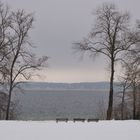 Bänke am See