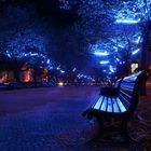 Bänke unter blauen Linden ... Berlin@Night2