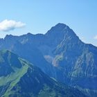 Bärenkopf, Kleiner Widderstein und der Ostgrat des Großen Widdersteins im Kleinwalsertal 