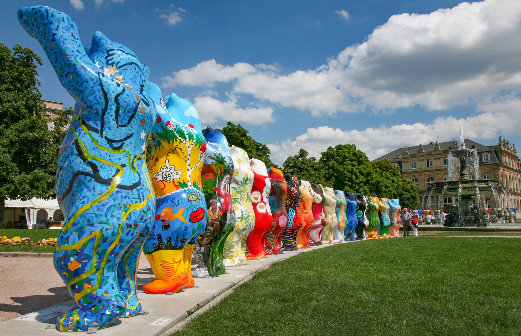 Bärenparade 2008 in Stuttgart