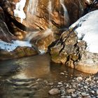 Bärenschützklamm mit Schnee