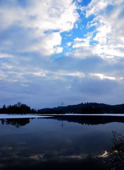 Bärensee - wechselhafte Winterwetterlage