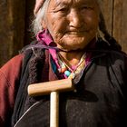 Bäuerin aus Ladakh (Indien)