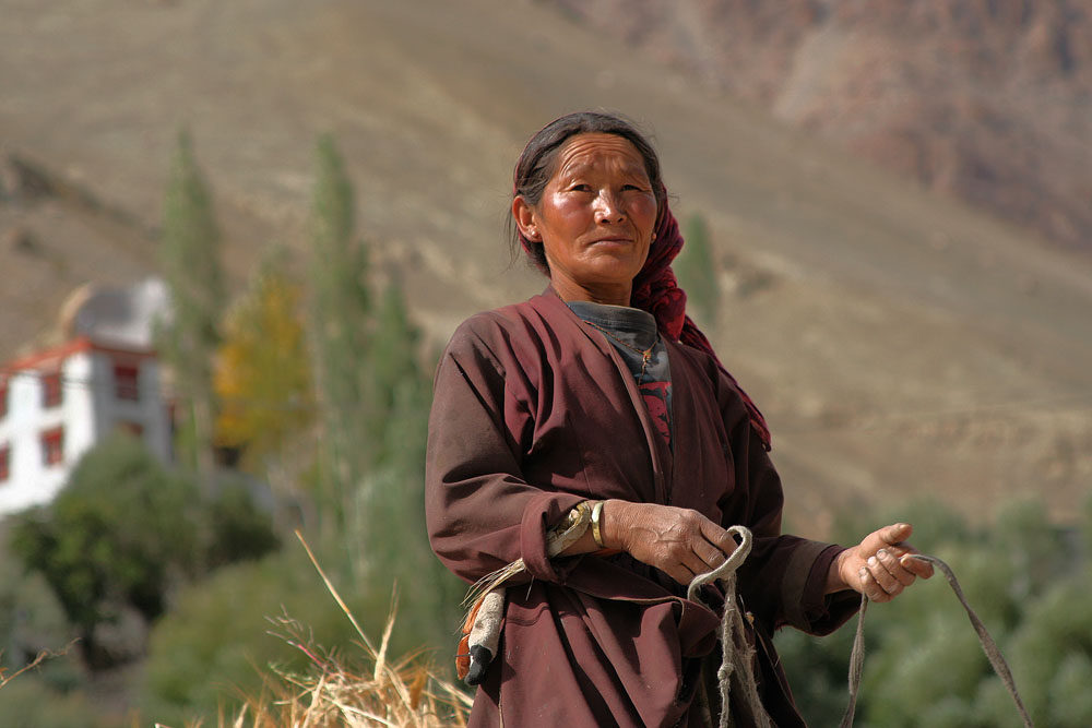 Bäuerin in Ladakh von belsa 