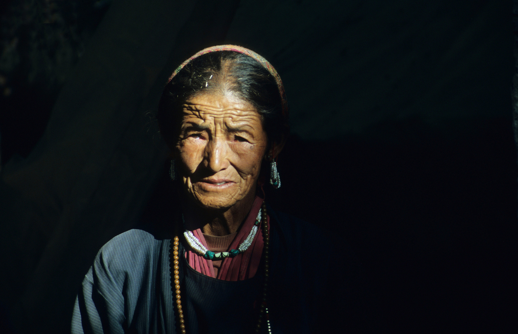 Bäuerin, Ladakh