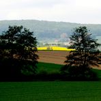 Bäuerliche Landschaft in Südniedersachsen.