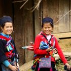 Bäuerrinnen in Hochland von Sapa