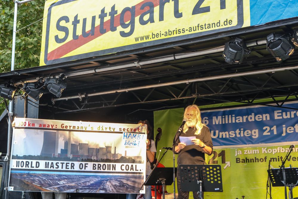 Bäume statt Kohle Hambach in Stgt K21 Aug18