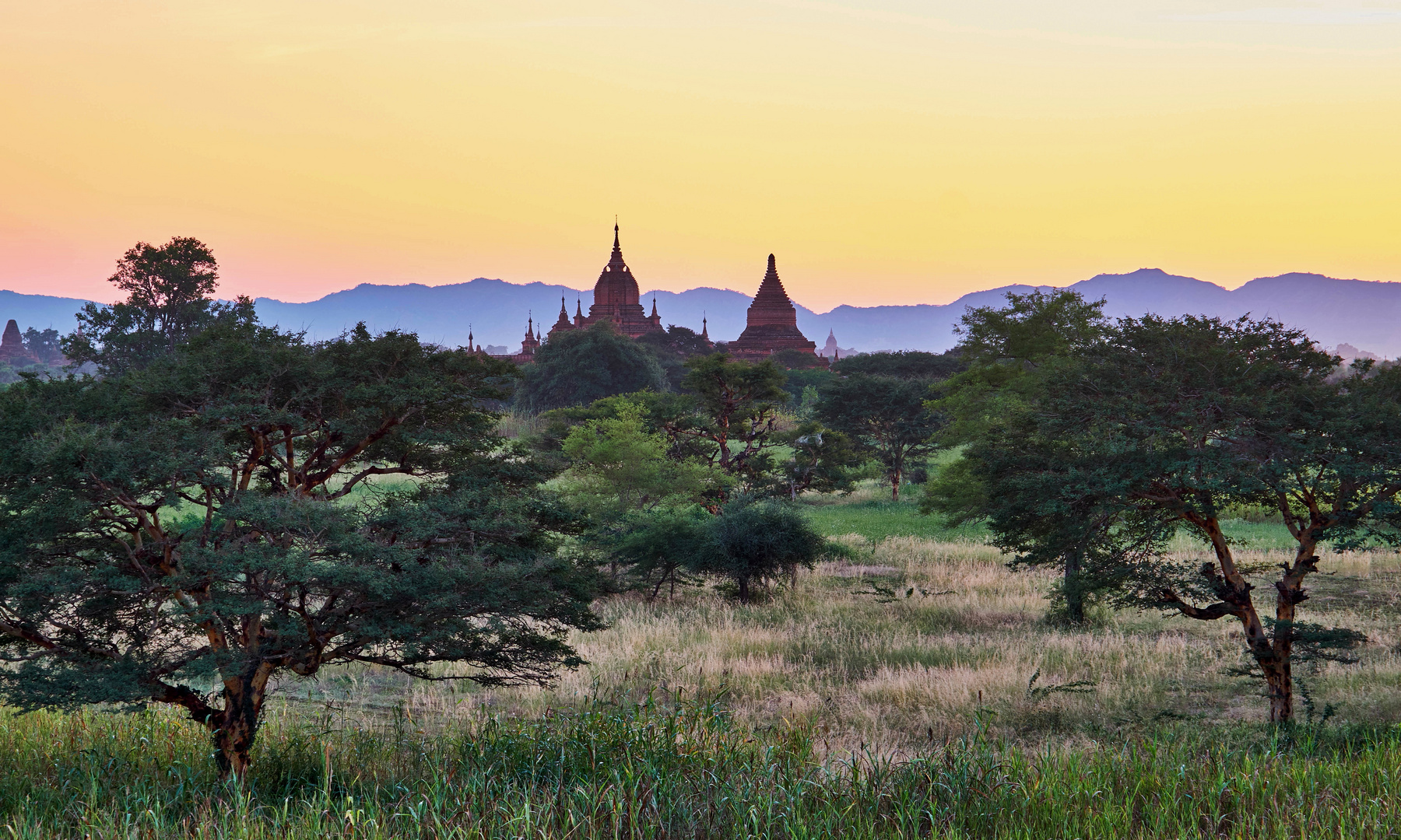 Bagan am Abend