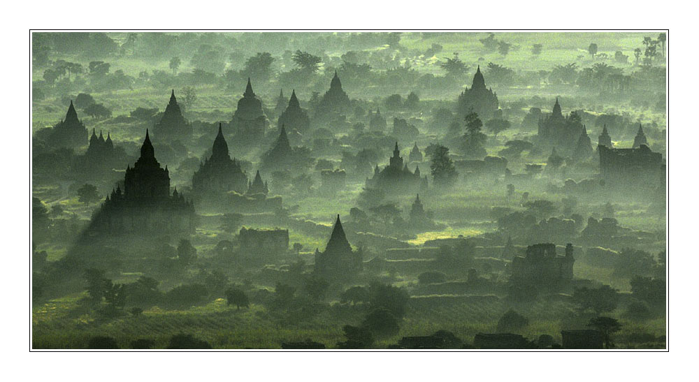 Bagan am Morgen