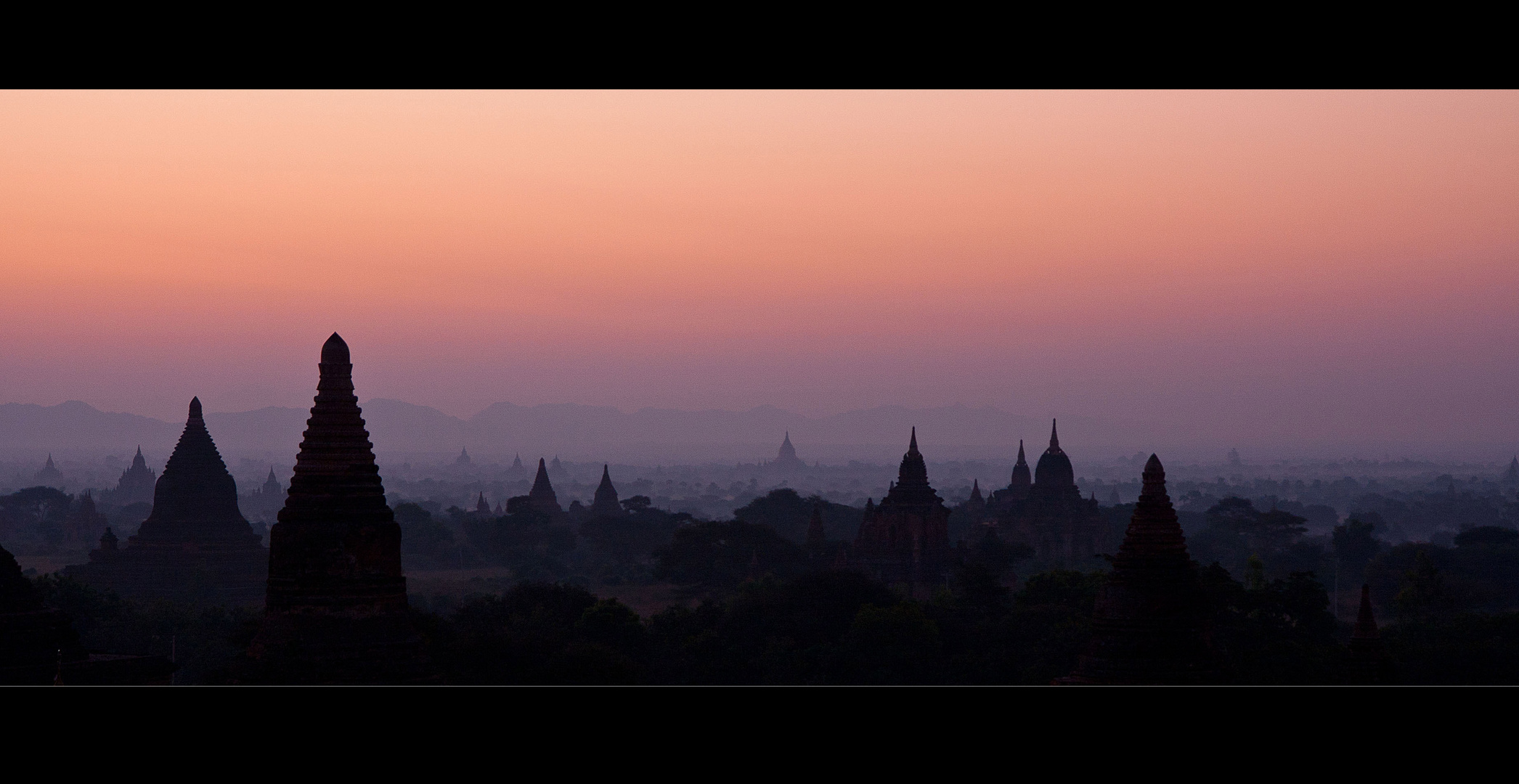 bagan am morgen