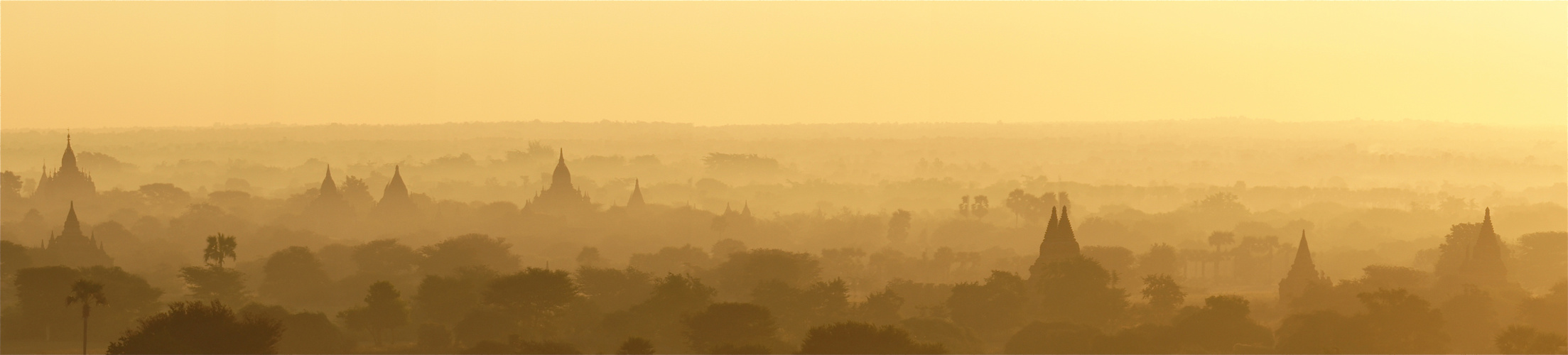 bagan am morgen