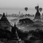 Bagan (Myanmar) am morgen