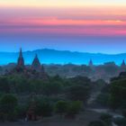 Bagan Pagoden Sonnenuntergang