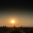 Bagan Totale im Sonnenuntergang