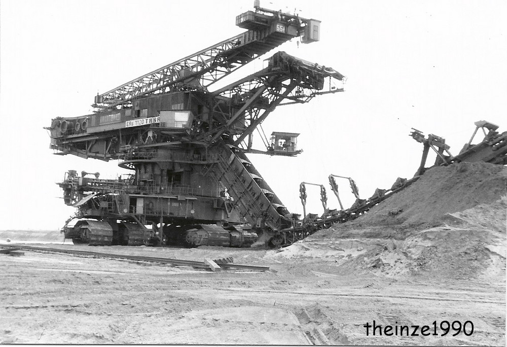 Bagger 1700 ERs 1120 Tagebau Köckern