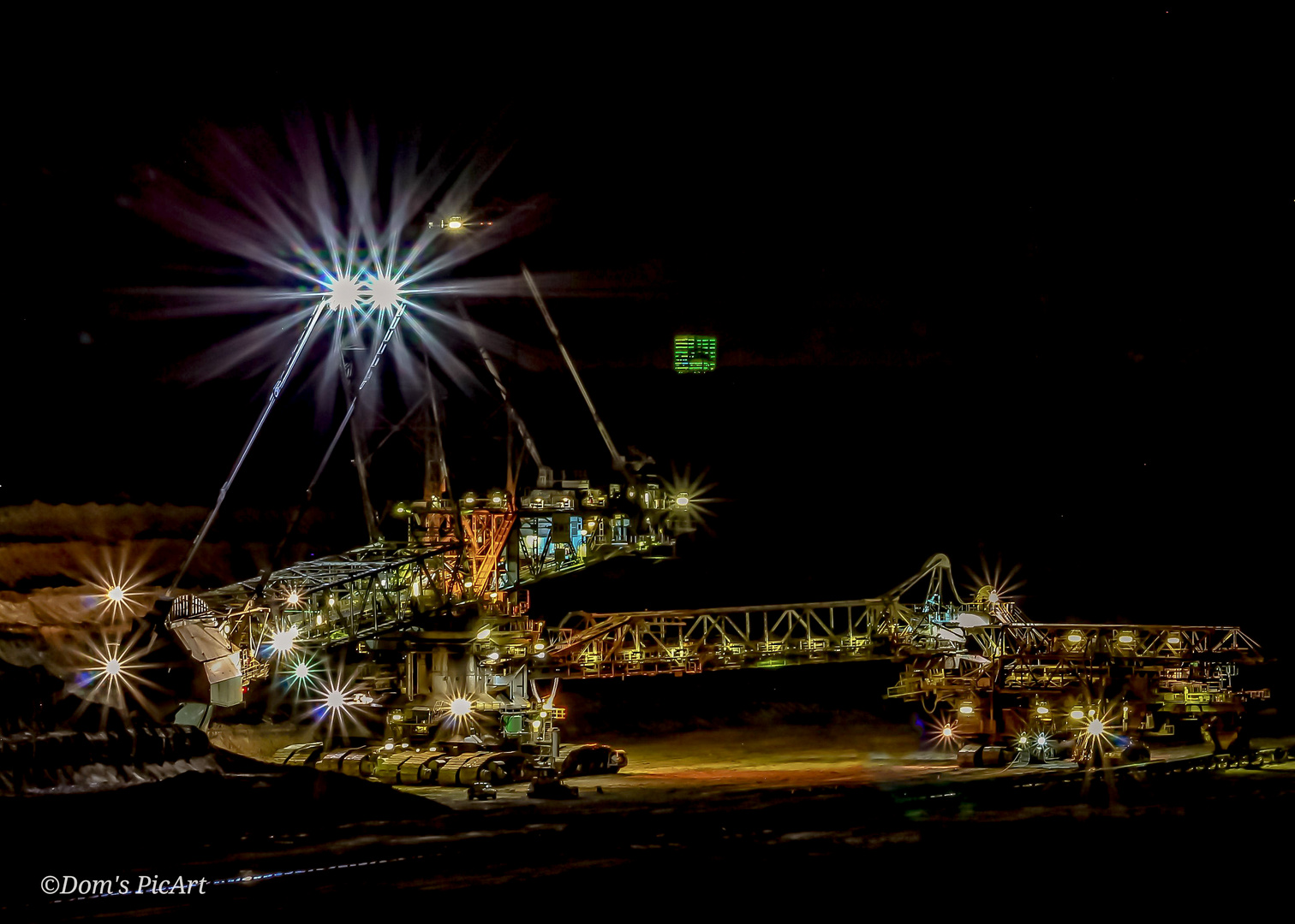 Bagger 255 im Tagebau Inden 