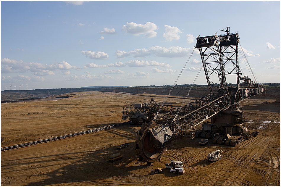 Bagger 258 im Tagebau Garzweiler