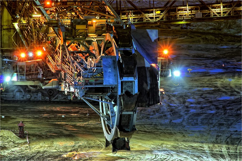 Bagger 261 ....zurück aus der Instandsetzung  Garzweiler II